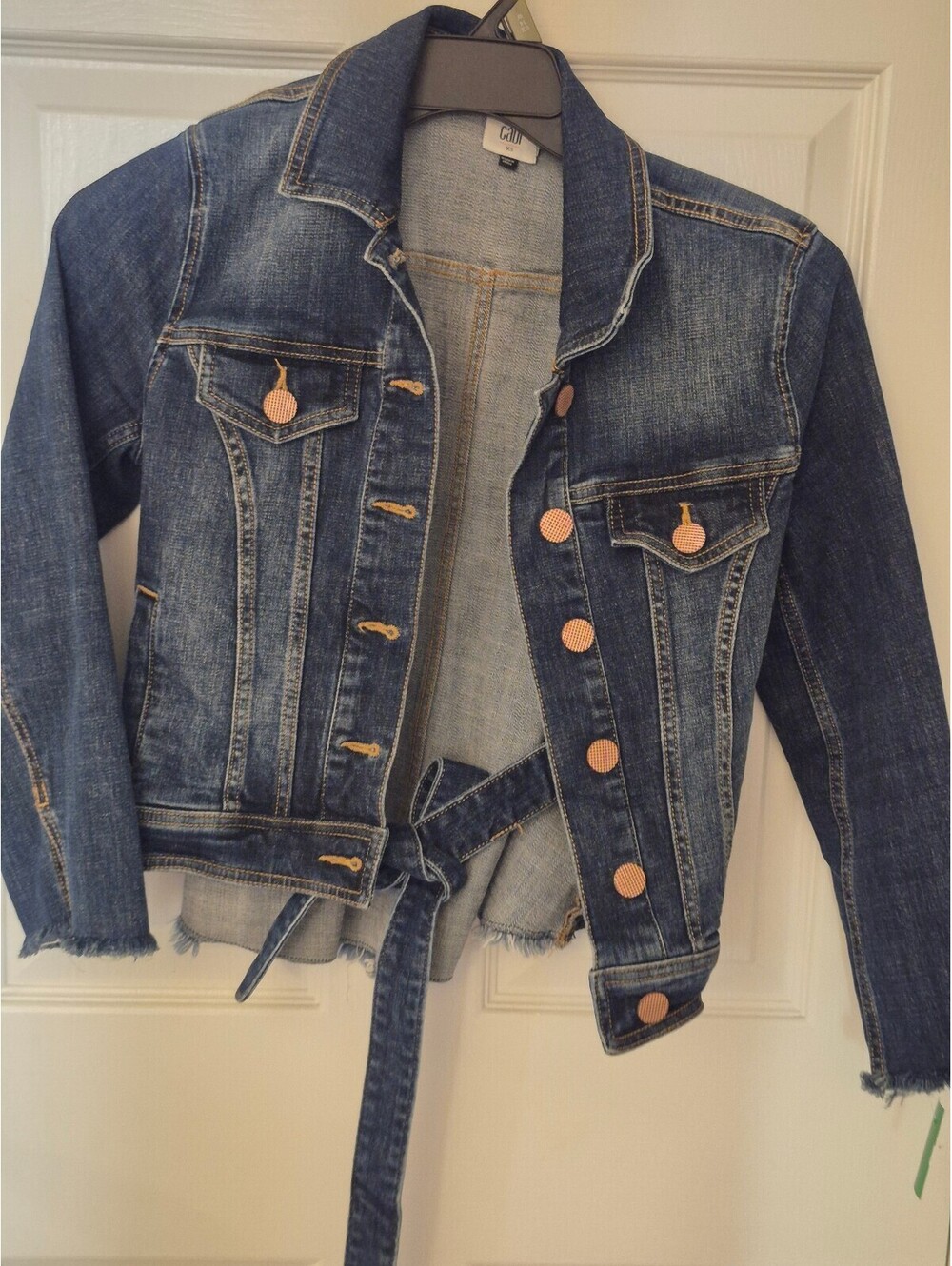 Cabi "Dylan" Denim Jacket (Style #5662) Women's XS
